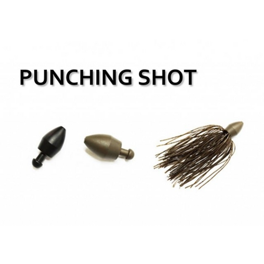 reins PUNCHING SHOT SINKER 3/4oz (1pce/pack) GREEN PUMPKIN fishing terminal tackle — photo 2