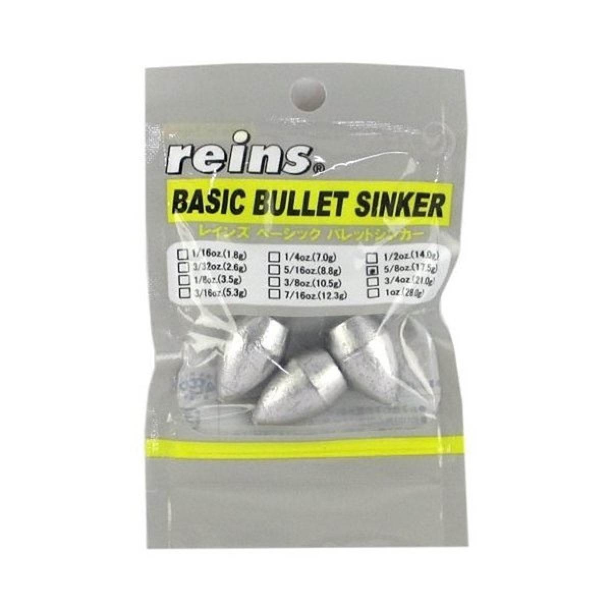 reins BASIC BULLET SINKER 5/8oz - Britannic Trade