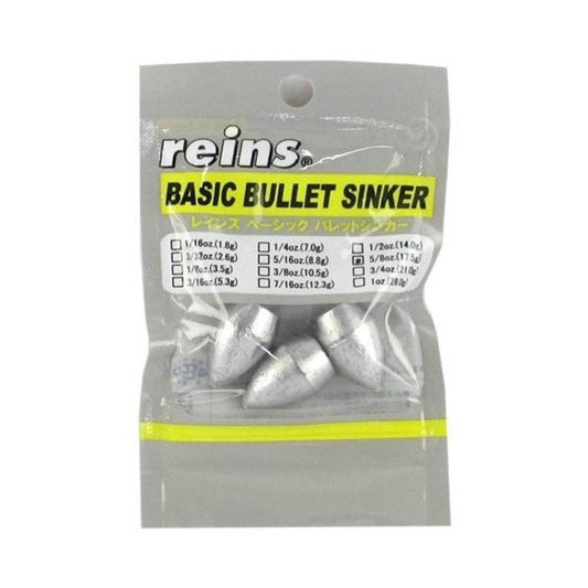 reins BASIC BULLET SINKER 5/8oz - Britannic Trade