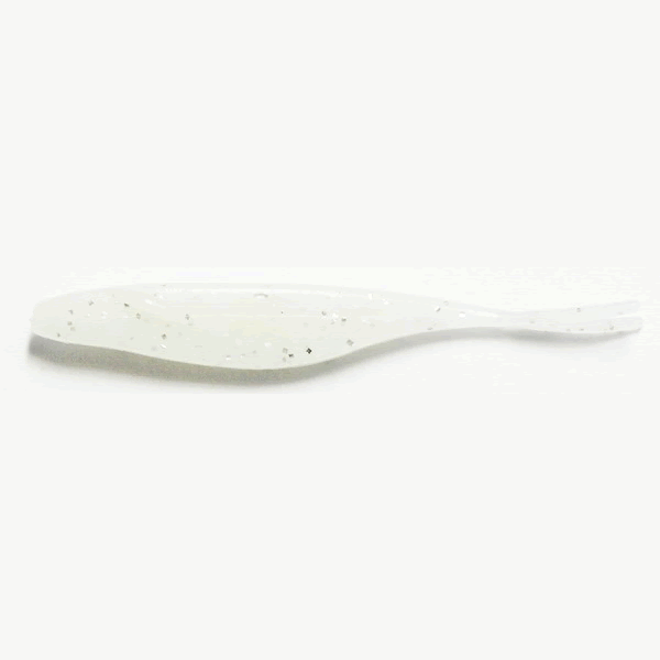 reins AJI MATA SHAD 2" 50mm (15 pcs/pack) 103 GLOW WHITE SILVER saltwater fishing lure