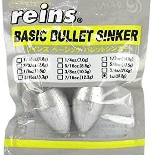 reins BASIC BULLET SINKER 1.2oz - Britannic Trade