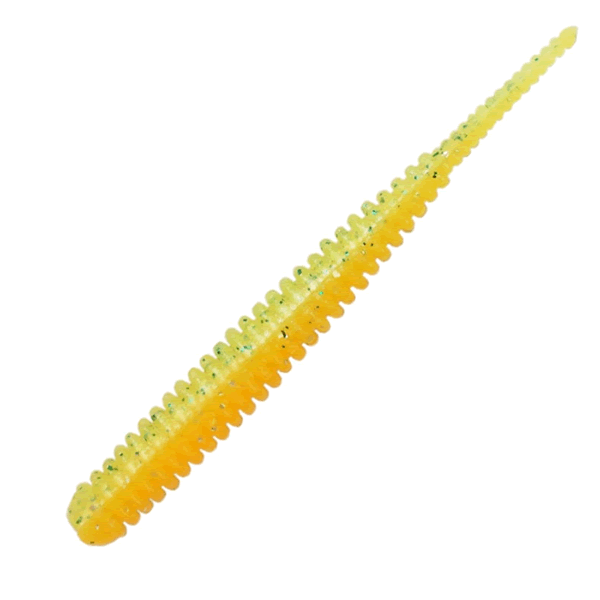 reins AJI CARO SWAMP 3” 72mm (10 pcs/pack) G25 UV EARLY MANDARIN MIKAN saltwater fishing lure