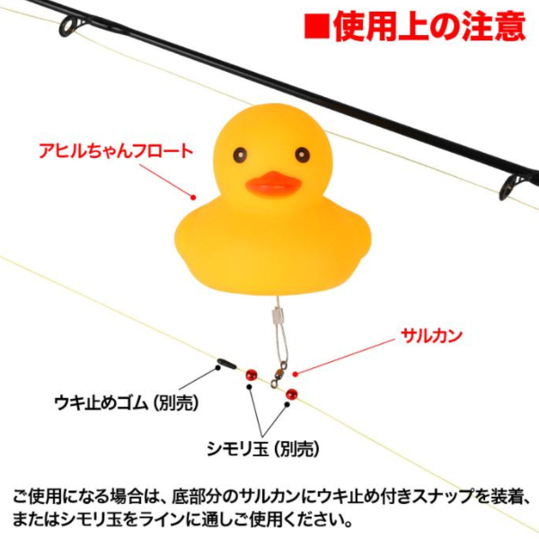 DRESS DUCK FLOAT 13.7cm×7.6cm×7.2cm : 70g YELLOW fishing accessory — photo 3