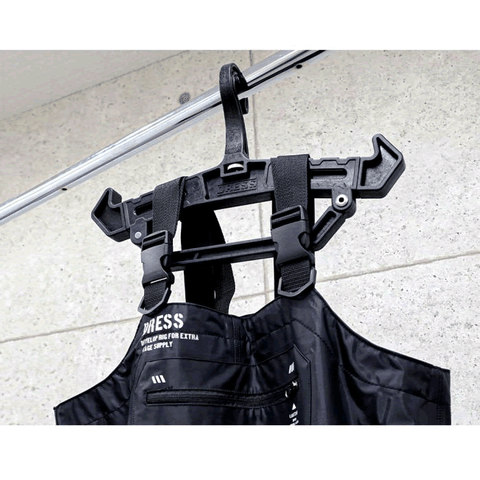 DRESS HEAVY HANGER 2.0 370 x 256 x 25mm : 550g TAN - Britannic Trade