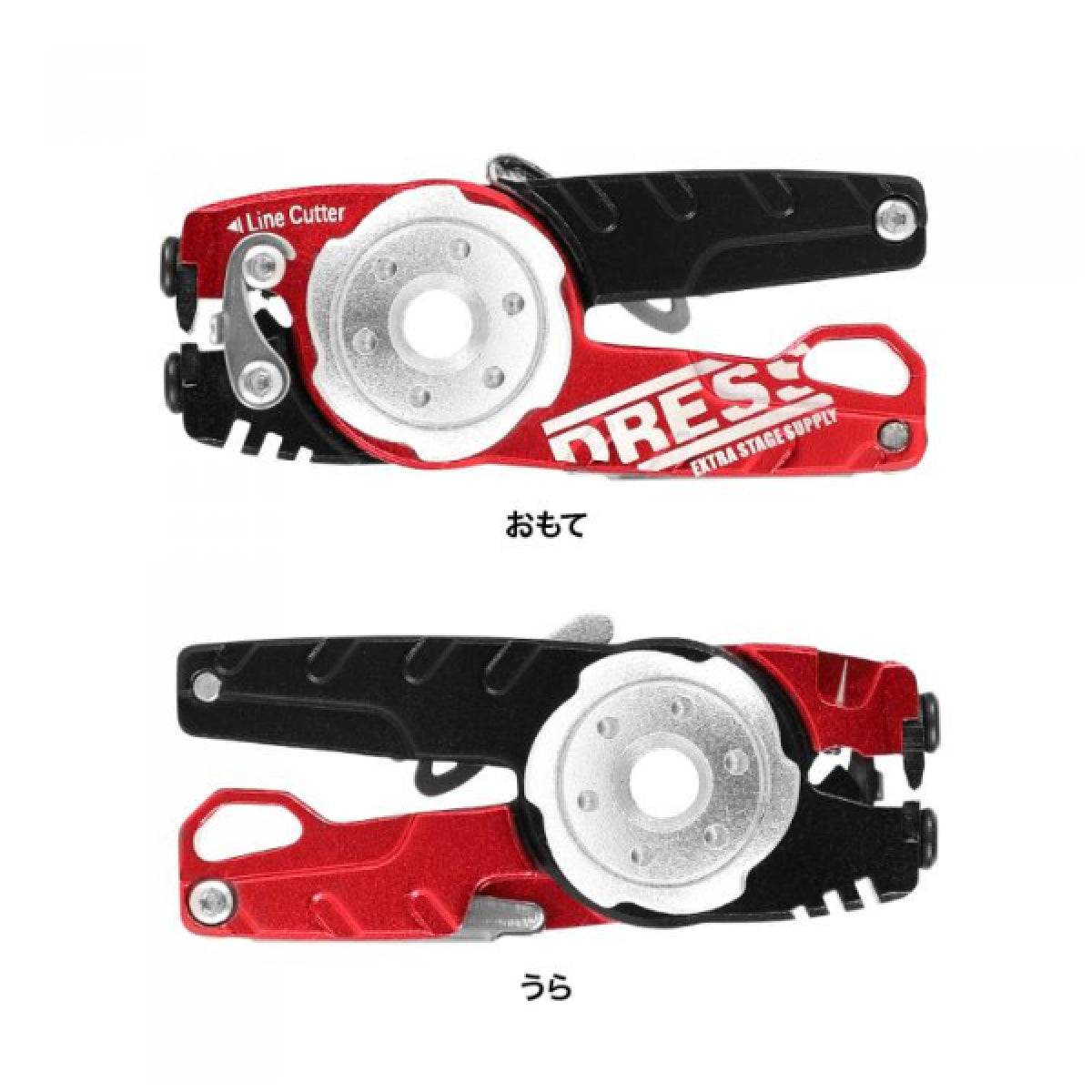 DRESS MULTI TOOL 65mm×32mm×16mm : 40g RED - Britannic Trade