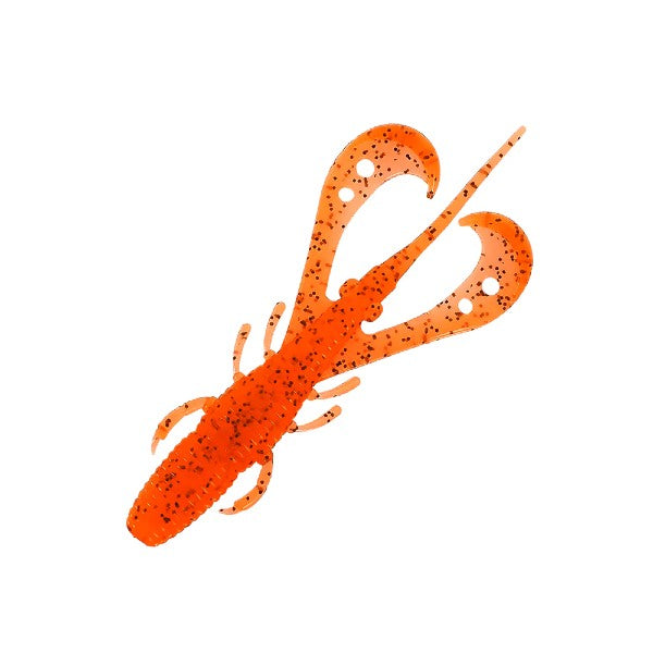 DRESS MOSQUITO CRAW 2.5" (10 pcs/pack) UV ROCK FISH ORANGE saltwater fishing lure
