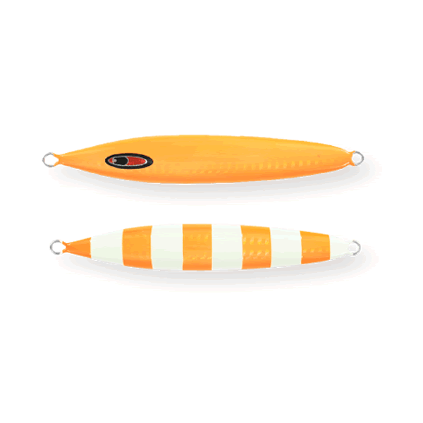 SEAFLOOR CONTROL ABYSS 200g #23 CHART ORANGE ZEBRA GLOW saltwater fishing lure