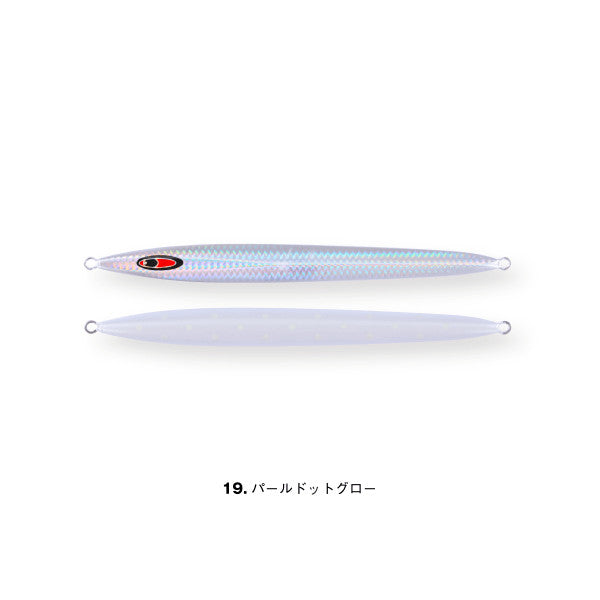 SEAFLOOR CONTROL MESSIAH SEMI-LONG 270g #19 PEARL DOT GLOW saltwater fishing lure