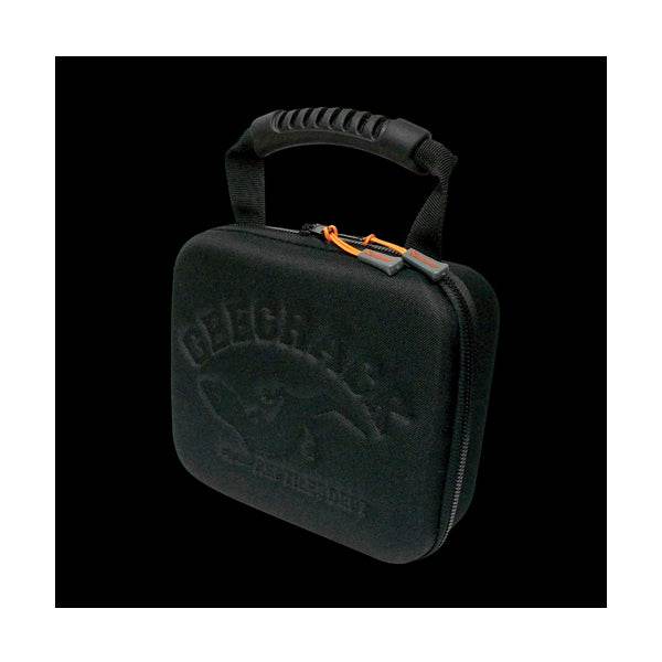 GEECRACK SEMI HARD CASE M : 18.5cm×22cm×9cm BLACK - Britannic Trade