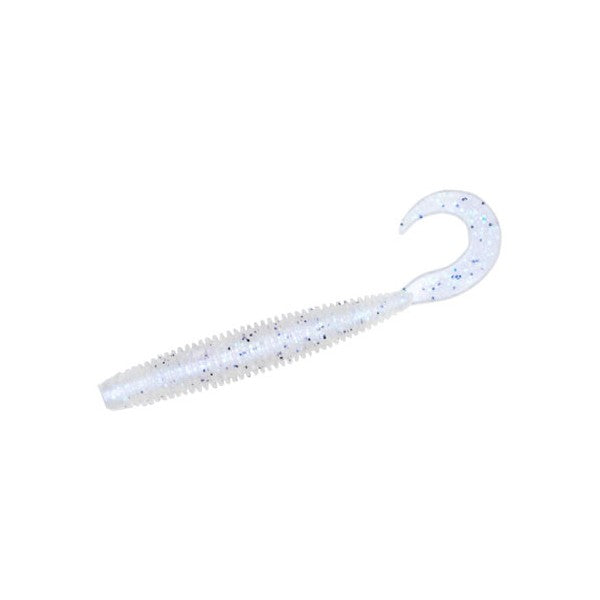 GEECRACK TAIRABA SUPER CURLY 3" (7 pcs/pack) #S500 NEON SHIRASU GLOW saltwater fishing lure