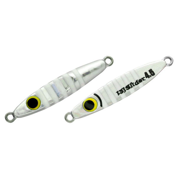BREADEN 13ISLIDER 10g 53mm : 10g #08 GLOW ZEBRA