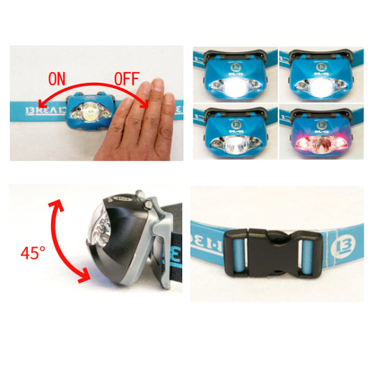 BREADEN NOT ONLY NECK LIGHT 62×37×48mm BNL-03 SKY BLUE fishing accessory — photo 2