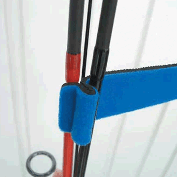 BREADEN LIGHT GAME ROD BELT 20x70mm : 30x150mm #02 BLUE - Britannic Trade