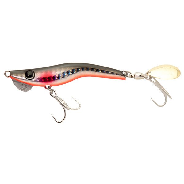 BREADEN METALMARU 28 70mm : 28g #19 BLACK SILVER saltwater fishing lure