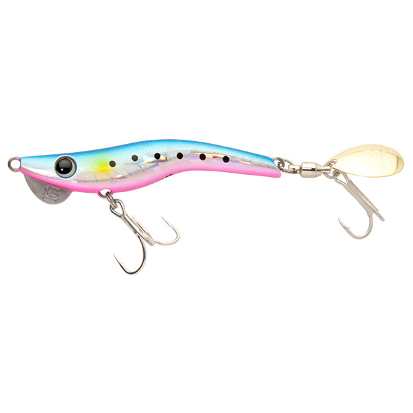 BREADEN METALMARU 28 SINGLE HOOK 70mm : 28g #18 BLUEPIN IWASHI saltwater fishing lure