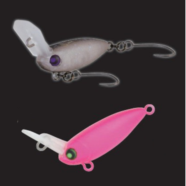 RODIO CRAFT USSA XS RATTLE IN 30mm : 2.9g Extra Sinking #12 UV PINK