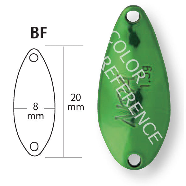 RODIO CRAFT BLINDE FLANKER 0.5g #15 M GREEN