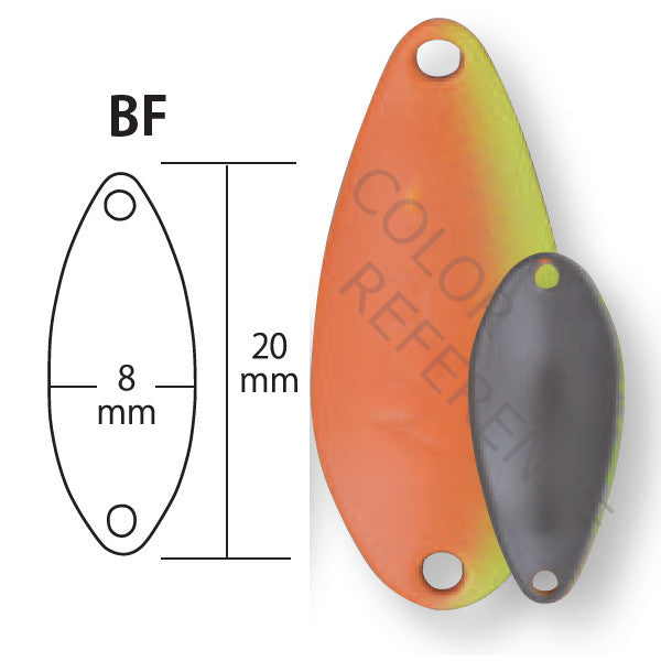 RODIO CRAFT BLINDE FLANKER 0.7g #75 N.O 2(2011 OKUYAMA COLLAR) freshwater fishing lure