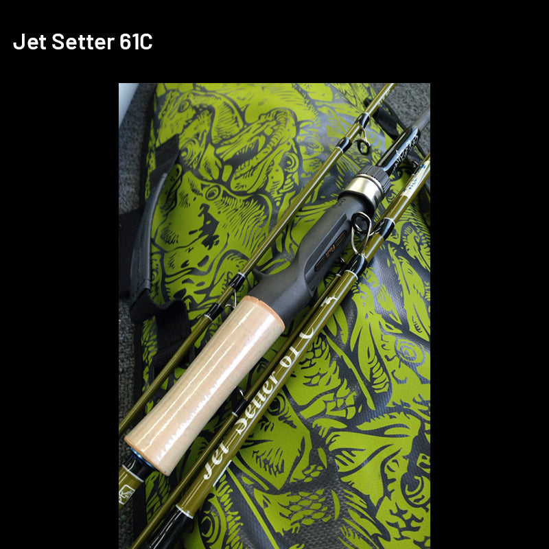 Jet Slow Jet Setter Jet Setter 61C (4 pieces, Casting) fishing rod