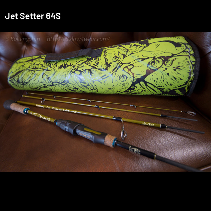 Jet Slow Jet Setter Jet Setter 64S (4 pieces, Spinning) fishing rod — photo 3