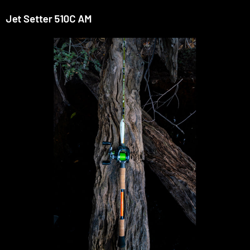 Jet Slow Jet Setter Jet Setter 510C AM (3 pieces, Casting) fishing rod