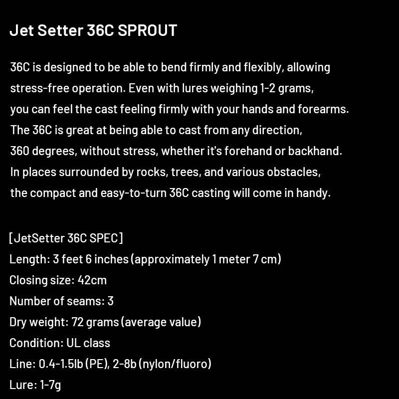 Jet Slow Jet Setter Jet Setter 36C SPROUT (3 pieces, Casting) - Britannic Trade