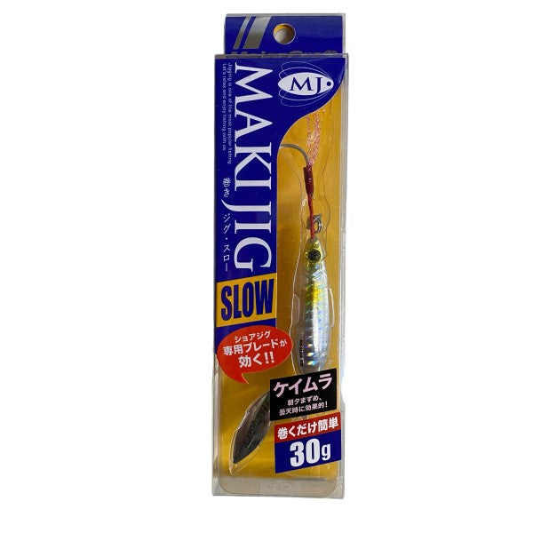 Major Craft MAKI-JIG SLOW 30g 30.0g #008 SILVER(UV) saltwater fishing lure — photo 2