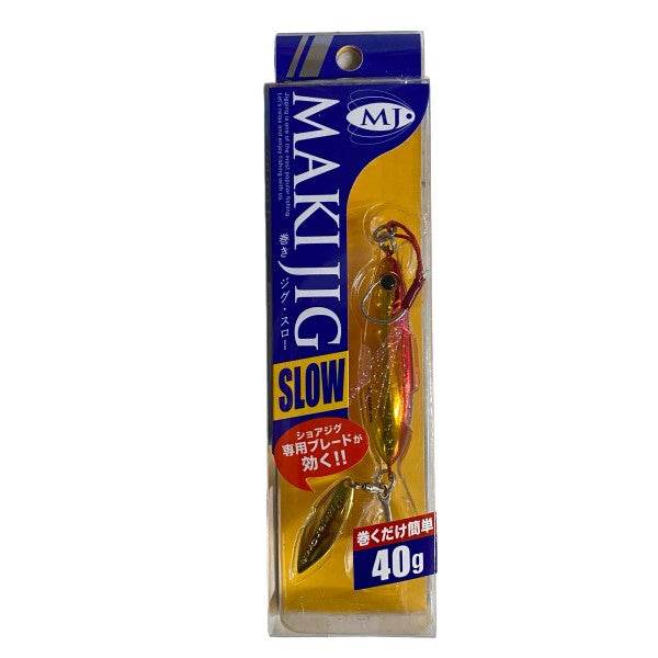 Major Craft MAKI-JIG SLOW 40g 40.0g #003 RED GOLD - Britannic Trade