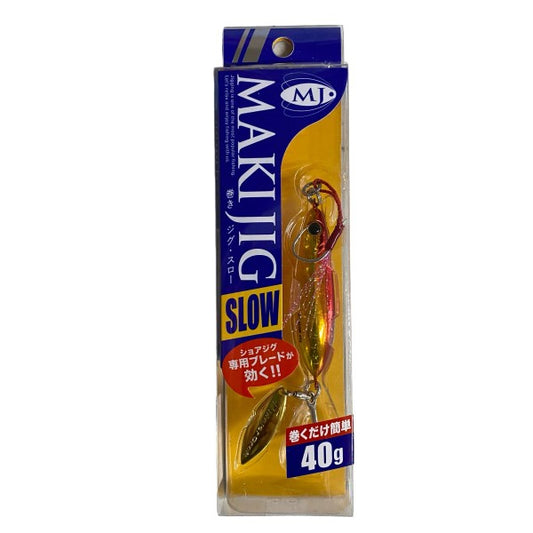 Major Craft MAKI-JIG SLOW 40g 40.0g #003 RED GOLD saltwater fishing lure — photo 2