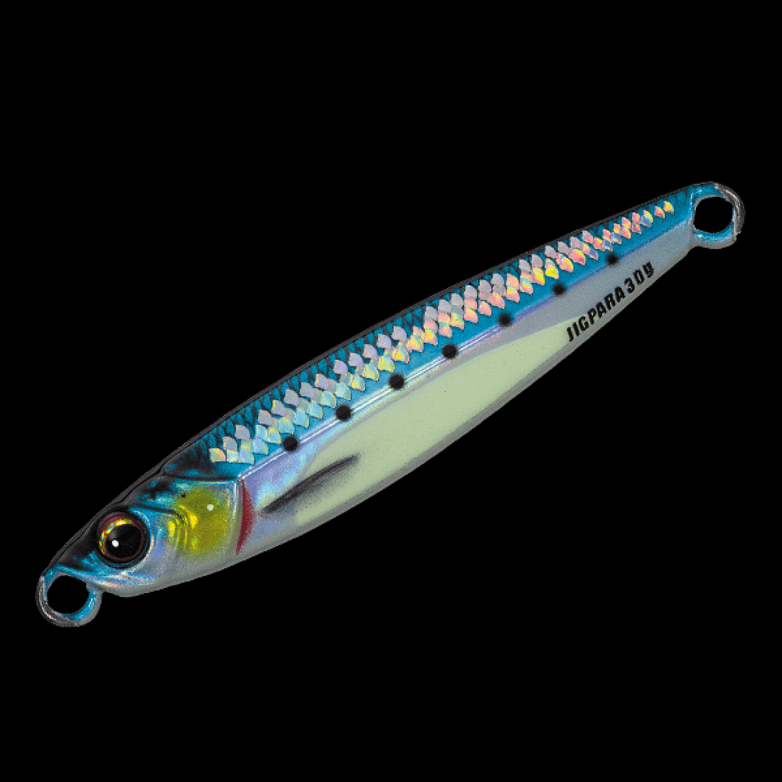 Major Craft JIGPARA SHORT 30g 30.0g UROKO #099 LIVE DAMAGE UV HARA GLOW IWASHI saltwater fishing lure