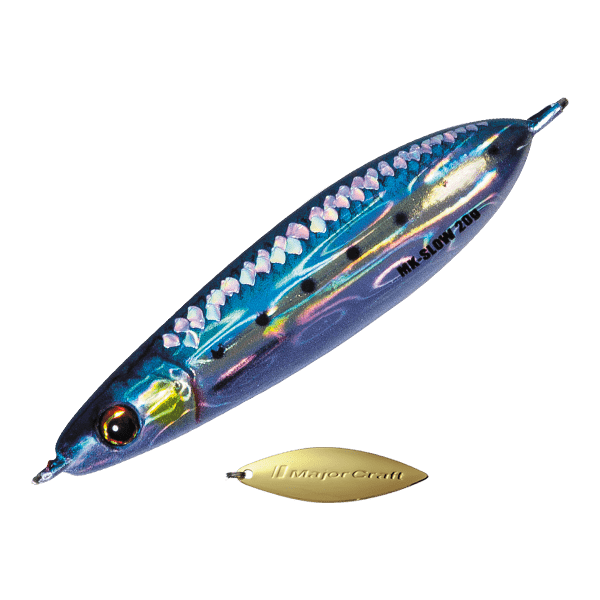 Major Craft MAKI-JIG SLOW 30g #098 DAMAGE GOLD IWASHI(KEIMURA) saltwater fishing lure