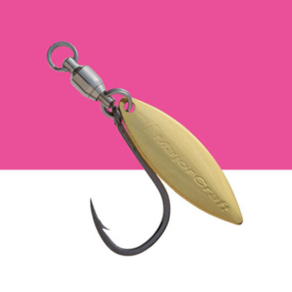 Major Craft BLADE S-HOOK NOMAL BLADE #8 / M #001 GOLD fishing terminal tackle