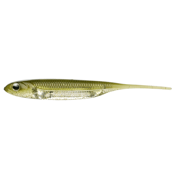 Fish Arrow FLASH-J 3" Feco (6 pcs/pack) #F06 F KOSAN AYU/SILVER