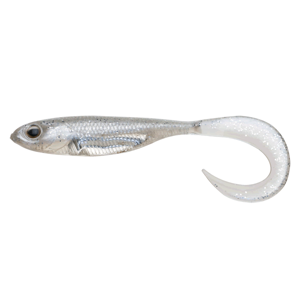 Fish Arrow FLASH-J GRAB 3" SW (5 pcs/pack) #100 SIRASU/SILVER