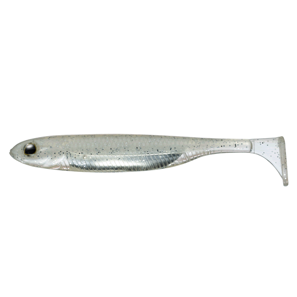 Fish Arrow FLASH-J SHAD 4 (5 pcs/pack) #100 SIRASU/SILVER