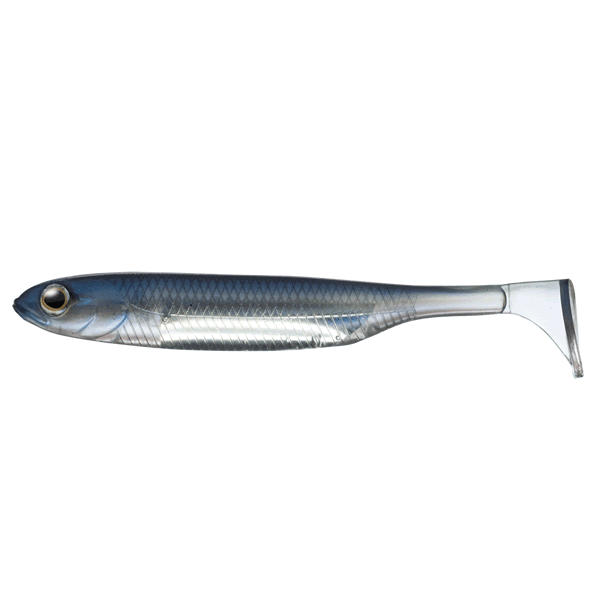 Fish Arrow FLASH-J SHAD 4 (5 pcs/pack) #105 MAIWASHI/SILVER