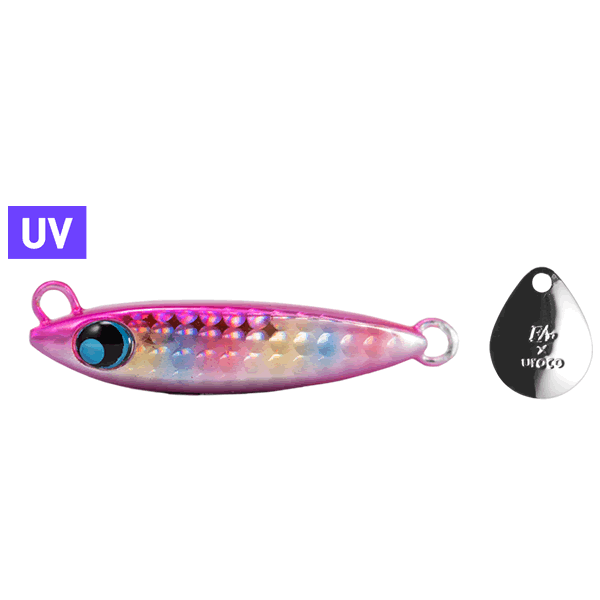 Fish Arrow corojig BLADE 50g Sinking #007 PINK COTTON
