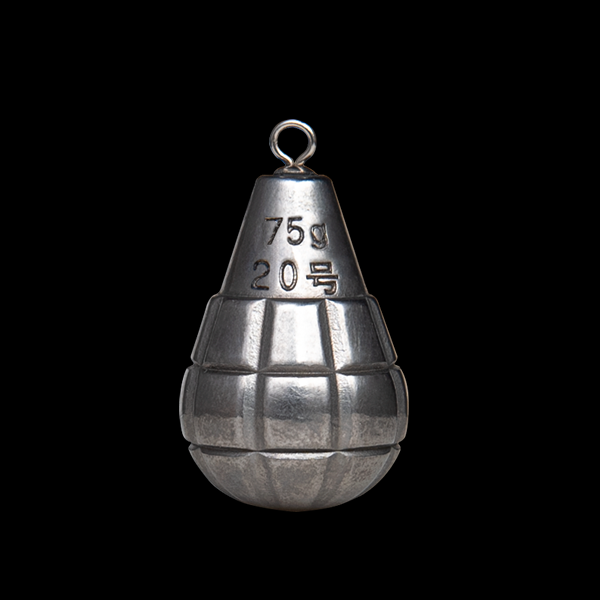 Fish Arrow FREE HEAD SINKER TG #20 : 75g (1 pc/pack) SILVER