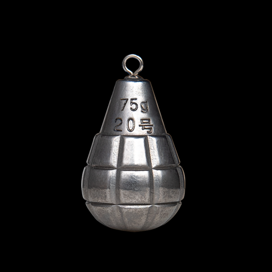 Fish Arrow FREE HEAD SINKER TG #20 : 75g (1 pc/pack) SILVER