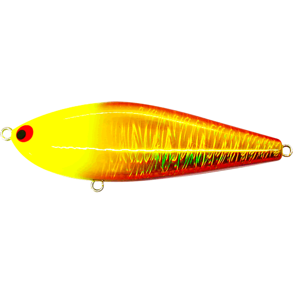 Pozi Drive Garage ZIGZAG BATE 80S 80mm : 17g Sinking #08 CHGR (CHART HEAD GOLD RED) saltwater fishing lure