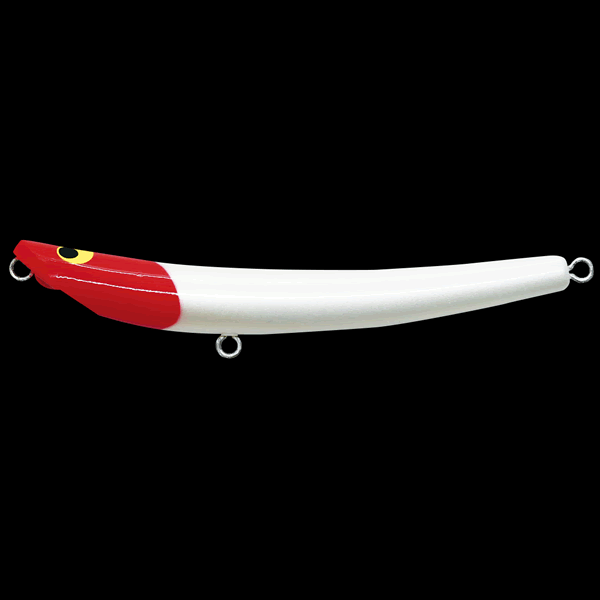 Pozi Drive Garage SWING WOBBLER 85S 85mm : 12g SINKING #01 RH (RED HEAD PEARL) saltwater fishing lure