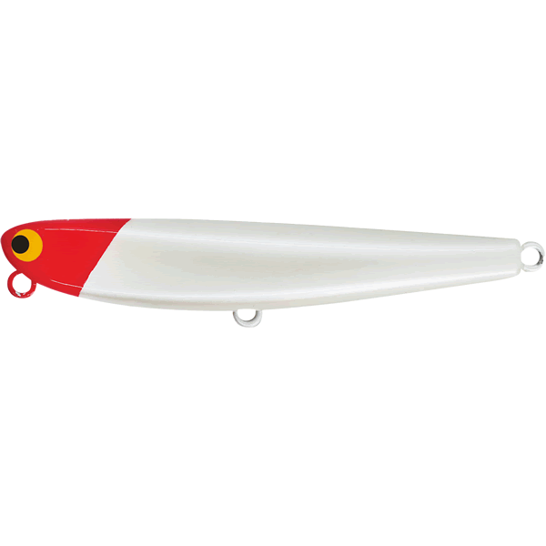 Pozi Drive Garage FLAT FULTTER 95S HEAVY MODEL 95mm : 27g Sinking #01 RH(RED HEAD PEARL) saltwater fishing lure