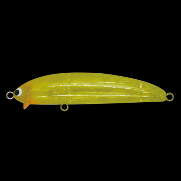 Pozi Drive Garage FRILLED SWIMMER 75S 75mm : 9g FLOATING #05 CC(CLEAR CHART) saltwater fishing lure