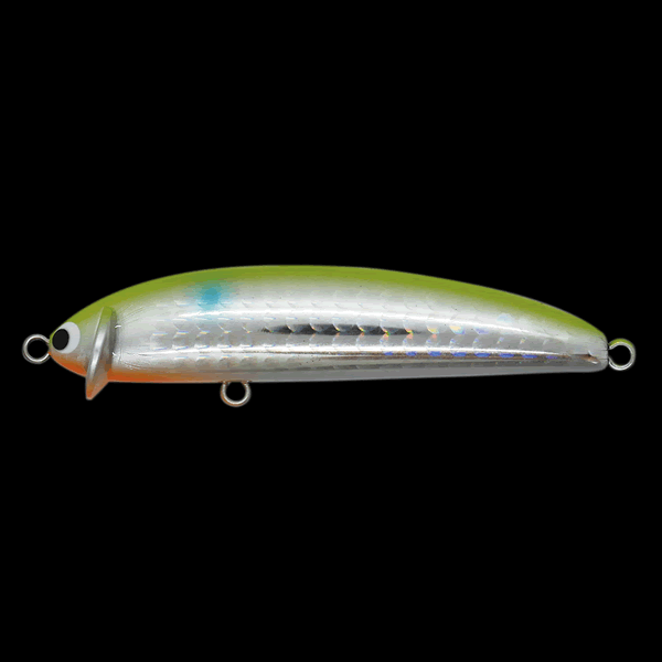Pozi Drive Garage FRILLED SWIMMER 75S 75mm : 9g FLOATING #06 CHART BORA saltwater fishing lure