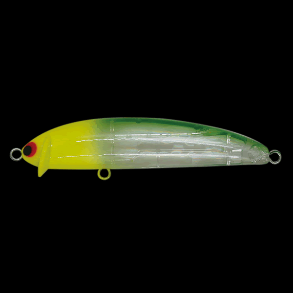 Pozi Drive Garage FRILLED SWIMMER 75S 75mm : 9g FLOATING #07 CH MOJITO saltwater fishing lure