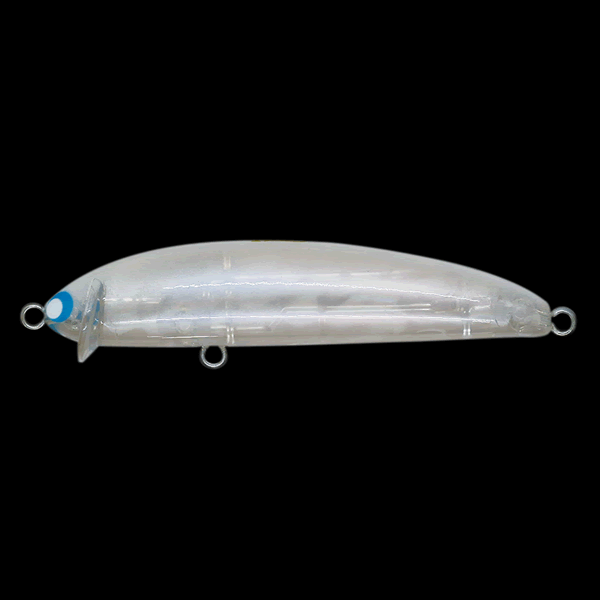 Pozi Drive Garage FRILLED SWIMMER 75S 75mm : 9g FLOATING #11 MBE(MISTY BLUE EYE) saltwater fishing lure