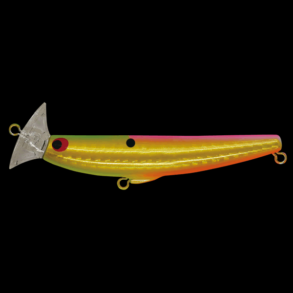 Pozi Drive Garage CRAZY TWISTER 80S 80mm : 11g SINKING #12 GOLDEN AMAZON saltwater fishing lure