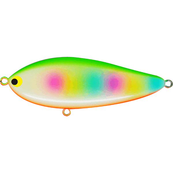 Pozi Drive Garage ZIGZAG BATE 100S 100mm : 35g Sinking #04 FLASHY RAINBOW saltwater fishing lure
