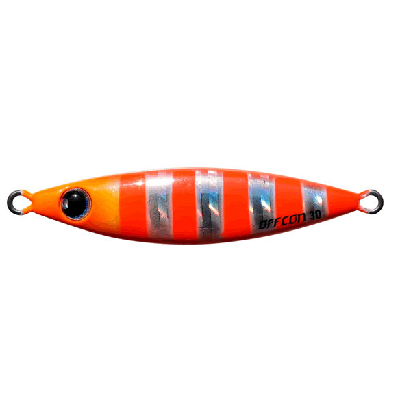 Buddy Works OFF CON 30g 58mm : 30g ZOG ZEBRAORE SILVER saltwater fishing lure