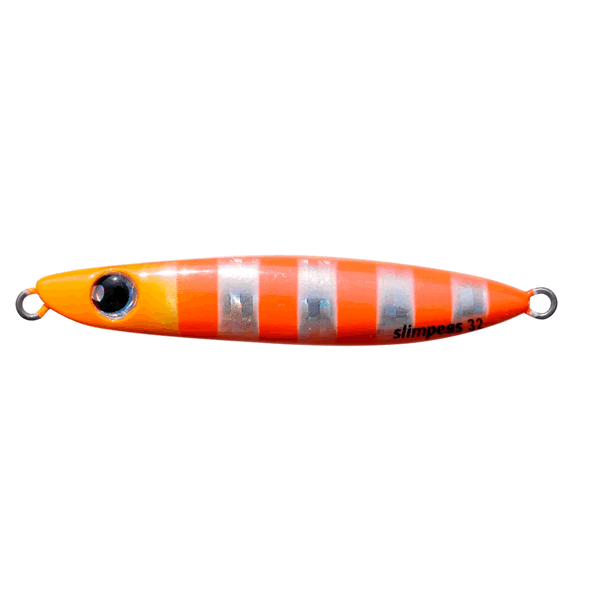 Buddy Works SLIM PEAS 42g 70mm : 42g ZOG ZEBRAORE SILVER saltwater fishing lure